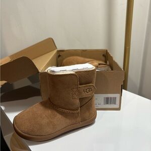 UGG Kids Brown Suede Boots